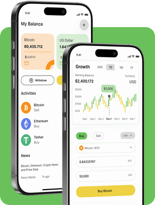 Garlenix trading platform with live market data